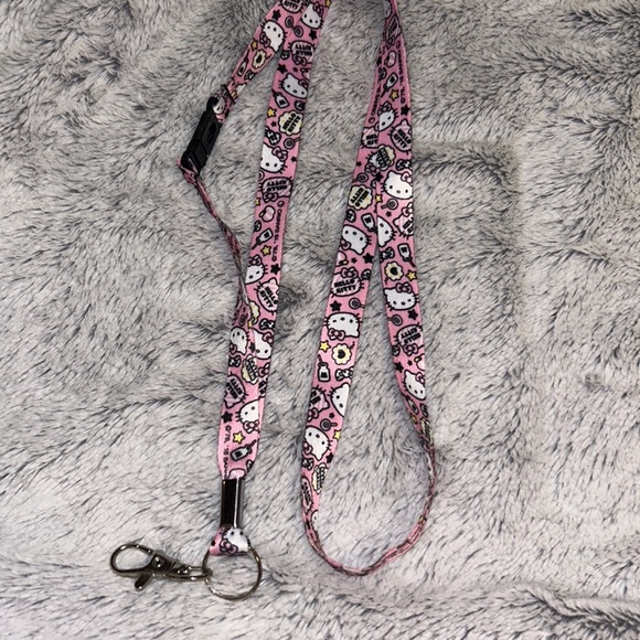 HELLO KITTY KEY OR BUS PASS LANYARD - Picture 4 of 4